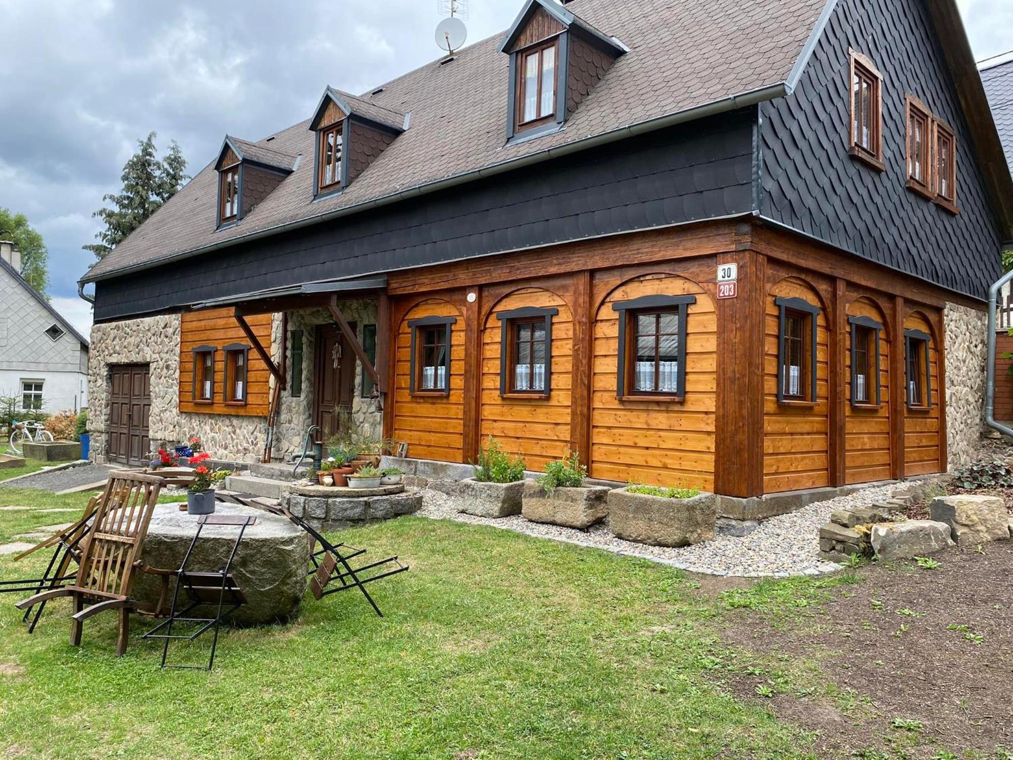Chaloupka Kralovstvi Villa Sluknov Luaran gambar